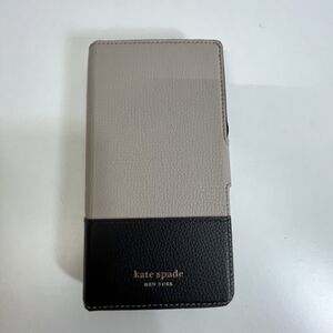 Kate Spade iPhone XR leather magnetic wrap protective phone case excellent Cond.